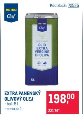 Extra panenský olivový olej