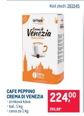 CAFE PEPPINO CREMA DI VENEZIA