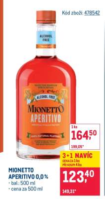 MIONETTO APERITIVO 0,0 %