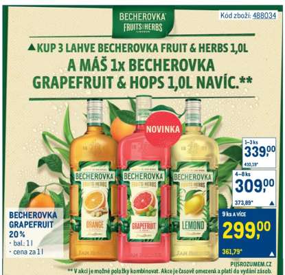 Becherovka Grapefruit
