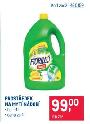 Prostředek na mytí nádobí