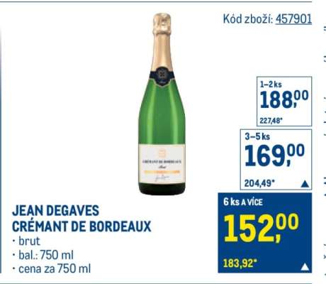 JEAN DEGAVES CRÉMANT DE BORDEAUX