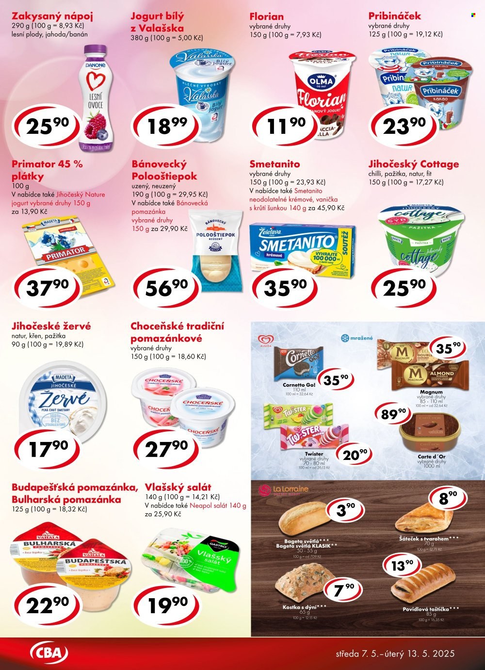 Leták CBA Premium - 7.5.2025 - 13.5.2025. Strana 1