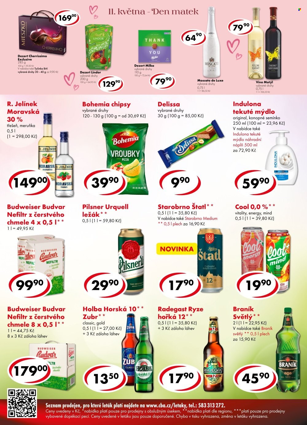 Leták CBA Premium - 7.5.2025 - 13.5.2025. Strana 1