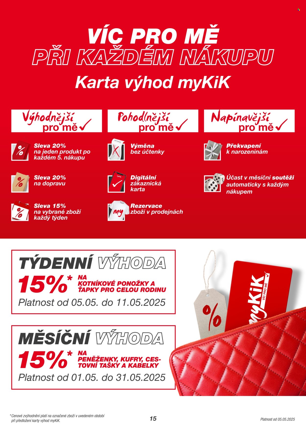 Leták kik. Strana 1