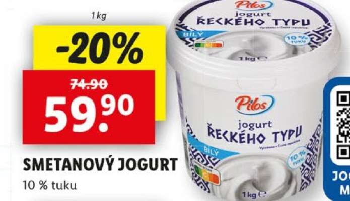 Pilos jogurt řeckého typu