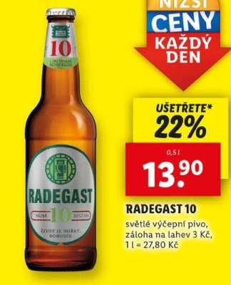 RADEGAST 10°