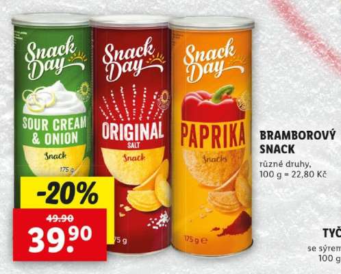 SNACK DAY BRAMBOROVÝ SNACK