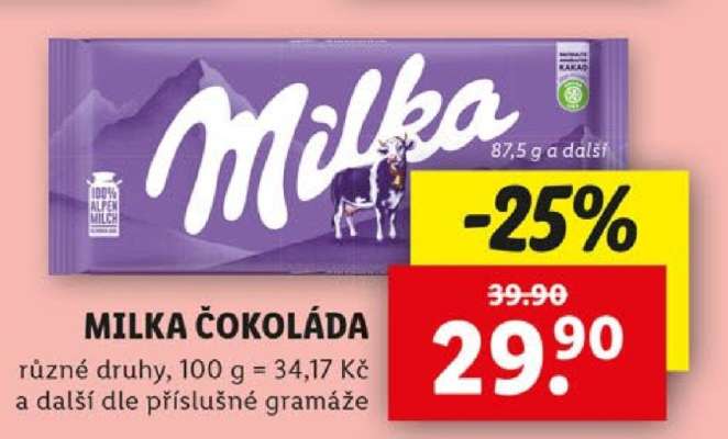 Milka Čokoláda