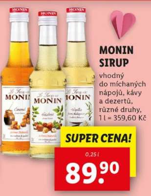 MONIN SIRUP