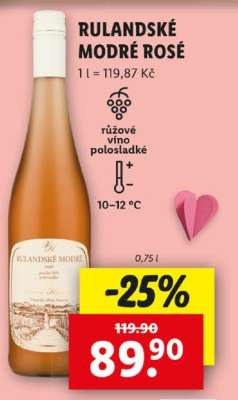 Rulandské modré rosé