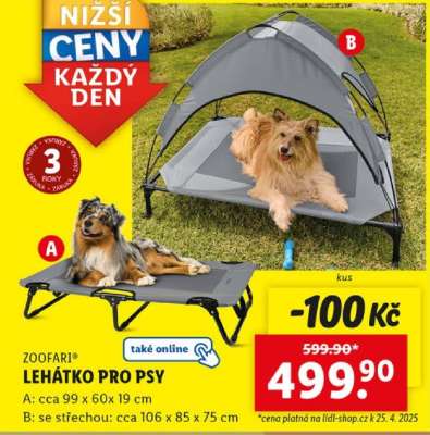 ZOOFARI® LEHÁTKO PRO PSY
