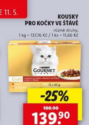 Kousky pro kočky ve šťávě