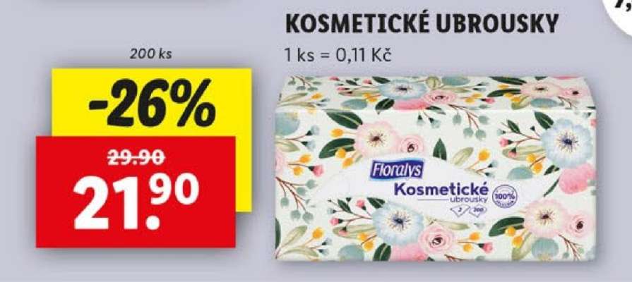 Kosmetické ubrousky