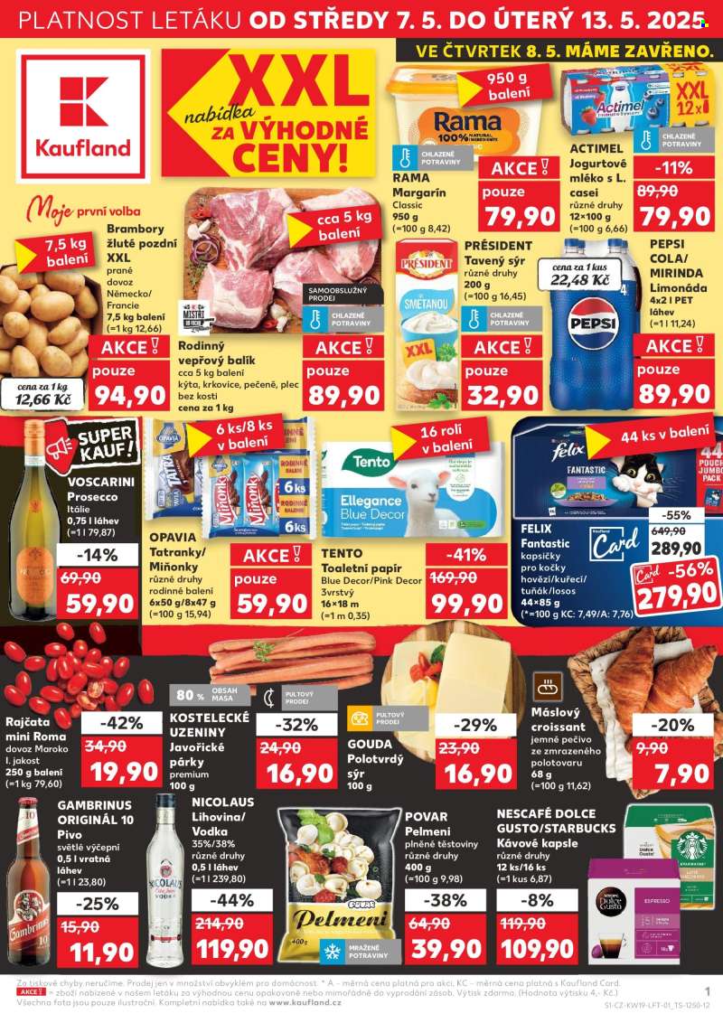 Leták Kaufland - 7.5.2025 - 13.5.2025.