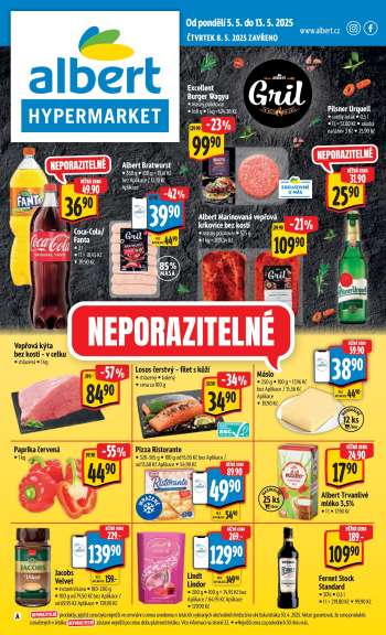 thumbnail - Leták Albert Hypermarket - Neporazitelné