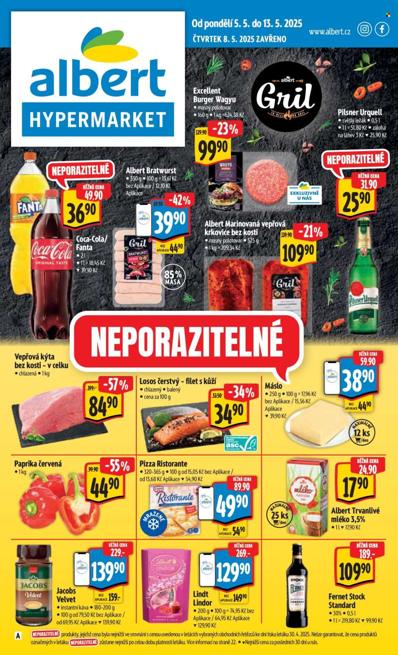 Leták Albert Hypermarket - 5.5.2025 - 13.5.2025.