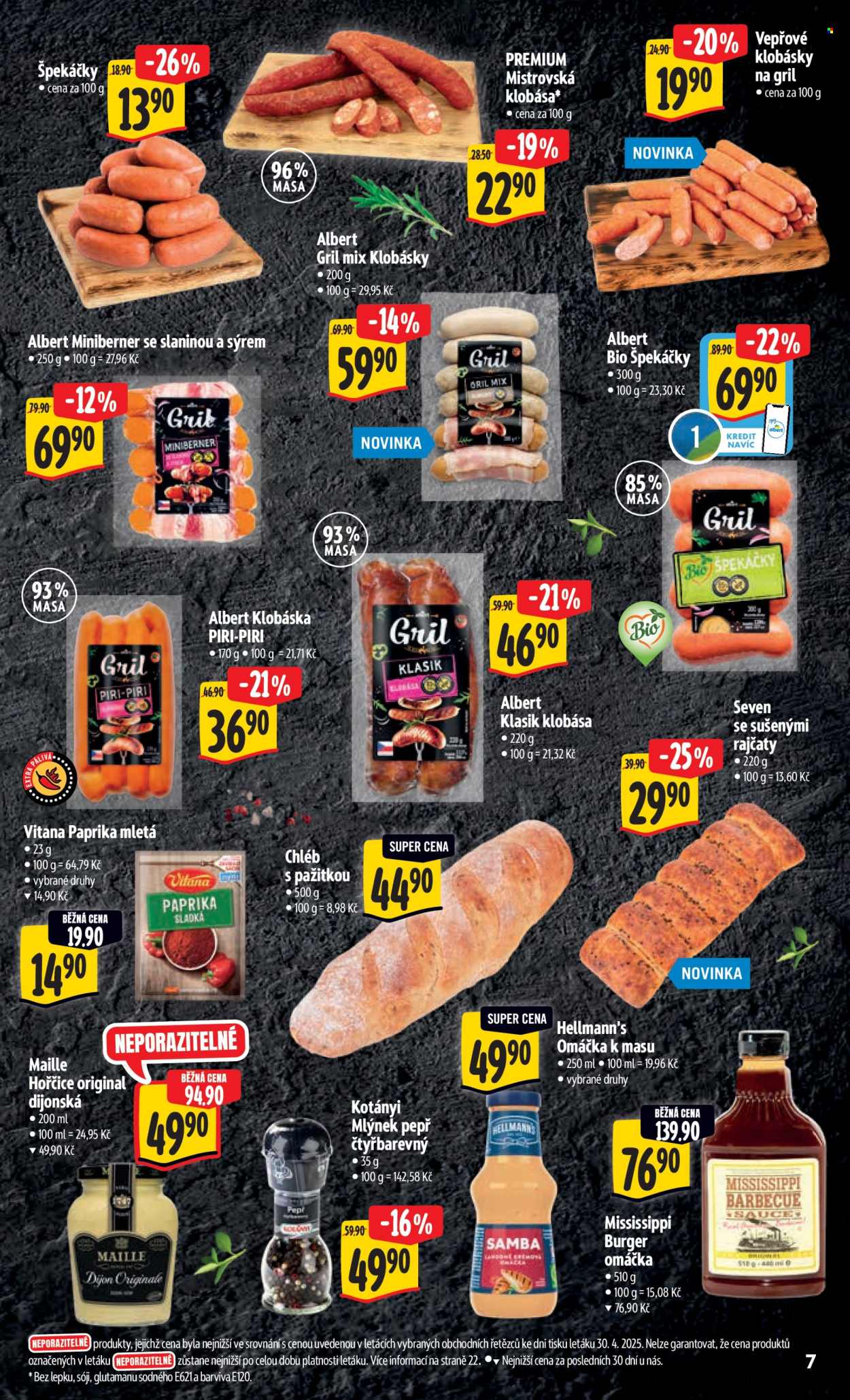 Leták Albert Hypermarket - 5.5.2025 - 13.5.2025. Strana 1