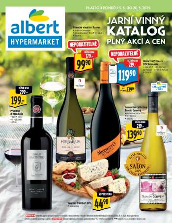 Leták Albert Hypermarket - 5.5.2025 - 20.5.2025.