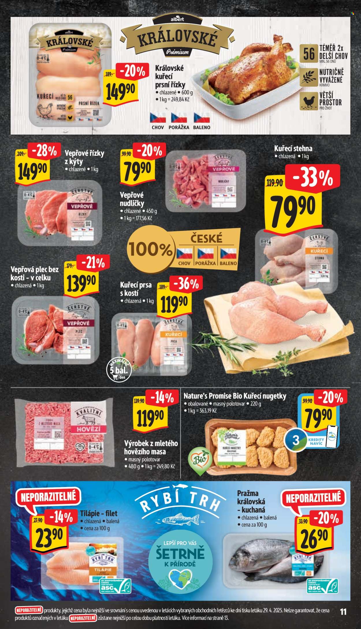 Leták Albert Supermarket - 5.5.2025 - 13.5.2025. Strana 1