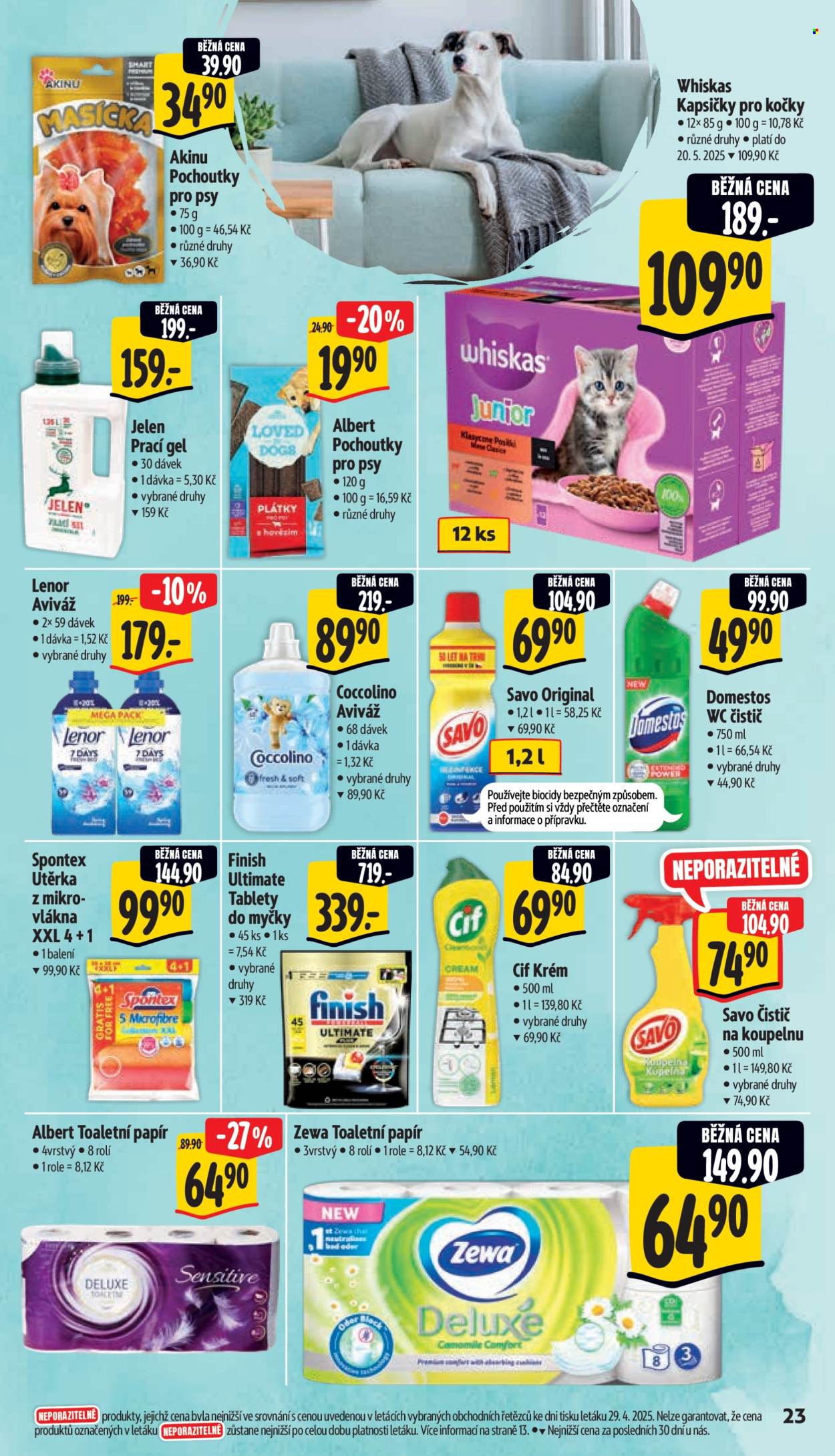 Leták Albert Supermarket - 5.5.2025 - 13.5.2025. Strana 1
