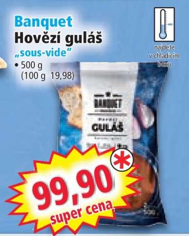 Banquet Hovězí guláš