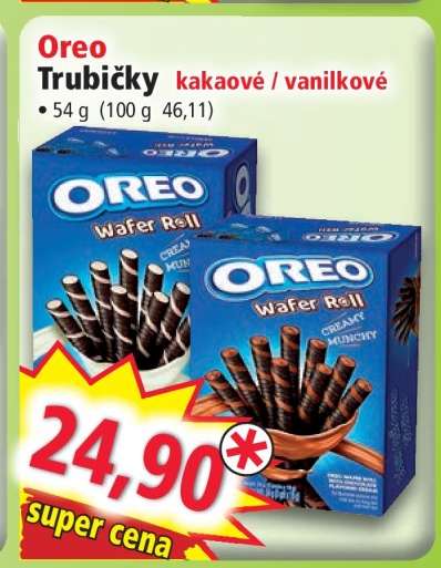 Oreo Trubičky