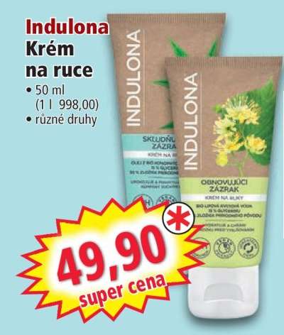 INDULONA krém na ruce