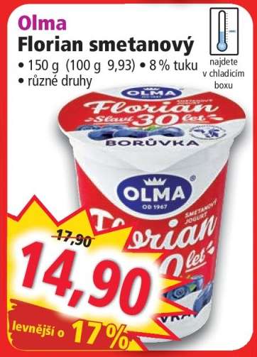 Olma Florian smetanový