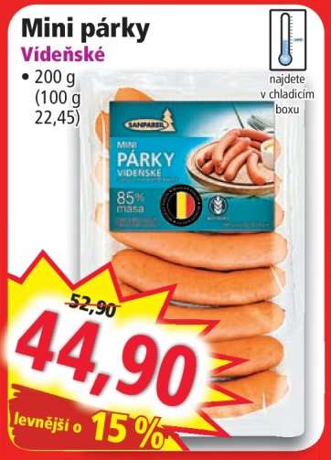 Mini párky