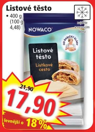 Listové těsto