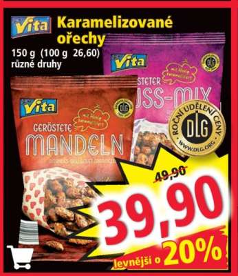 KARAMELIZOVANÉ OŘECHY