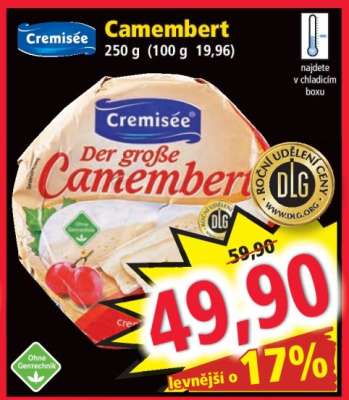 Cremisée Camembert