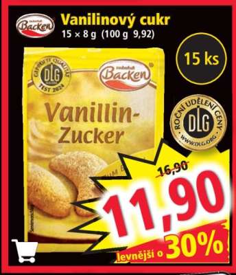 Vanilínový cukr