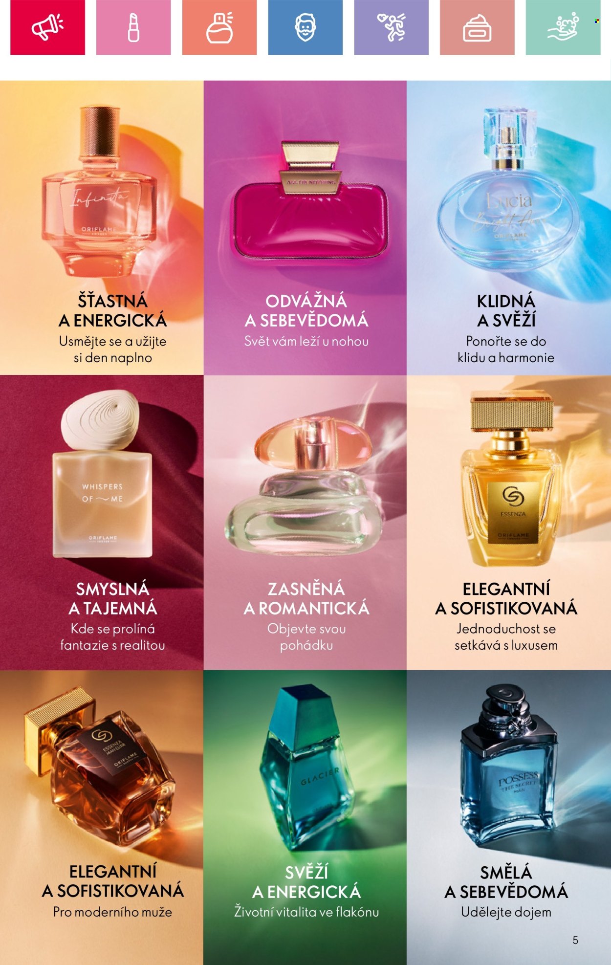 Leták ORIFLAME - 4.5.2025 - 24.5.2025. Strana 1