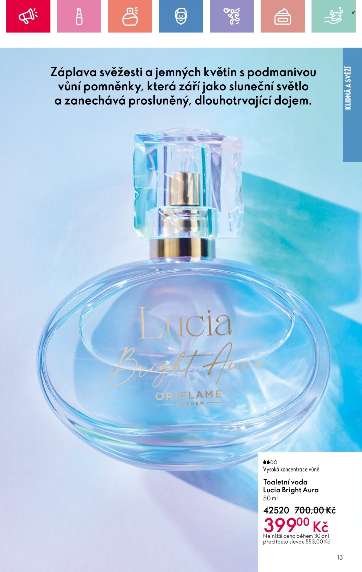 Leták ORIFLAME - 4.5.2025 - 24.5.2025. Strana 1