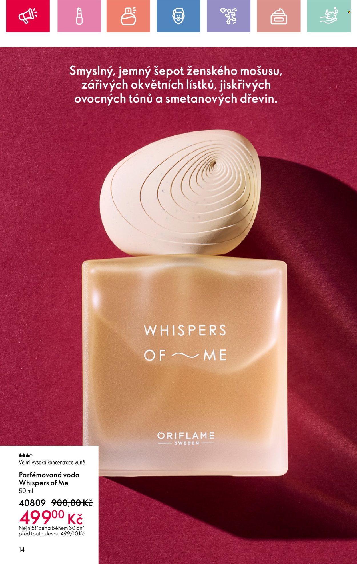 Leták ORIFLAME - 4.5.2025 - 24.5.2025. Strana 1