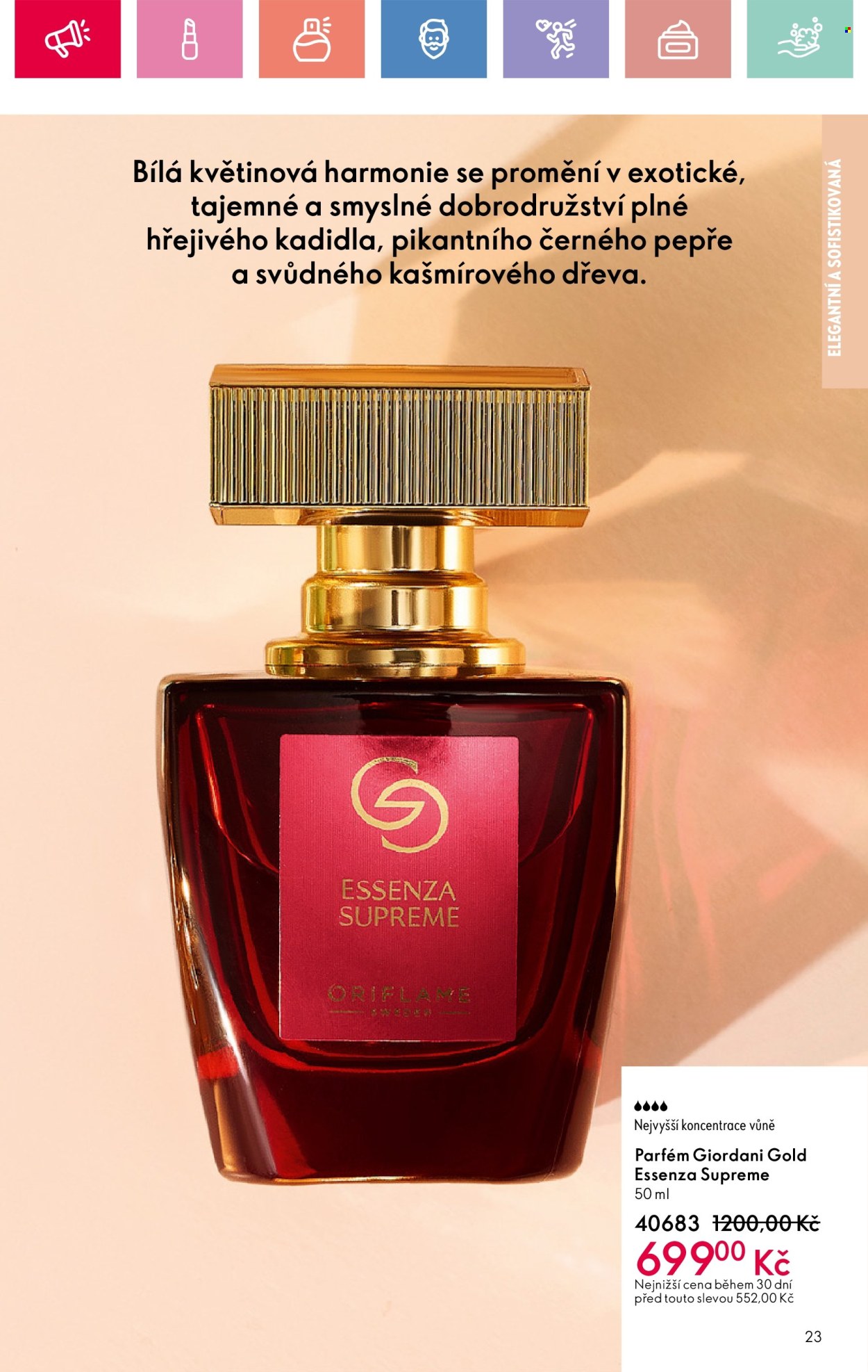 Leták ORIFLAME - 4.5.2025 - 24.5.2025. Strana 1