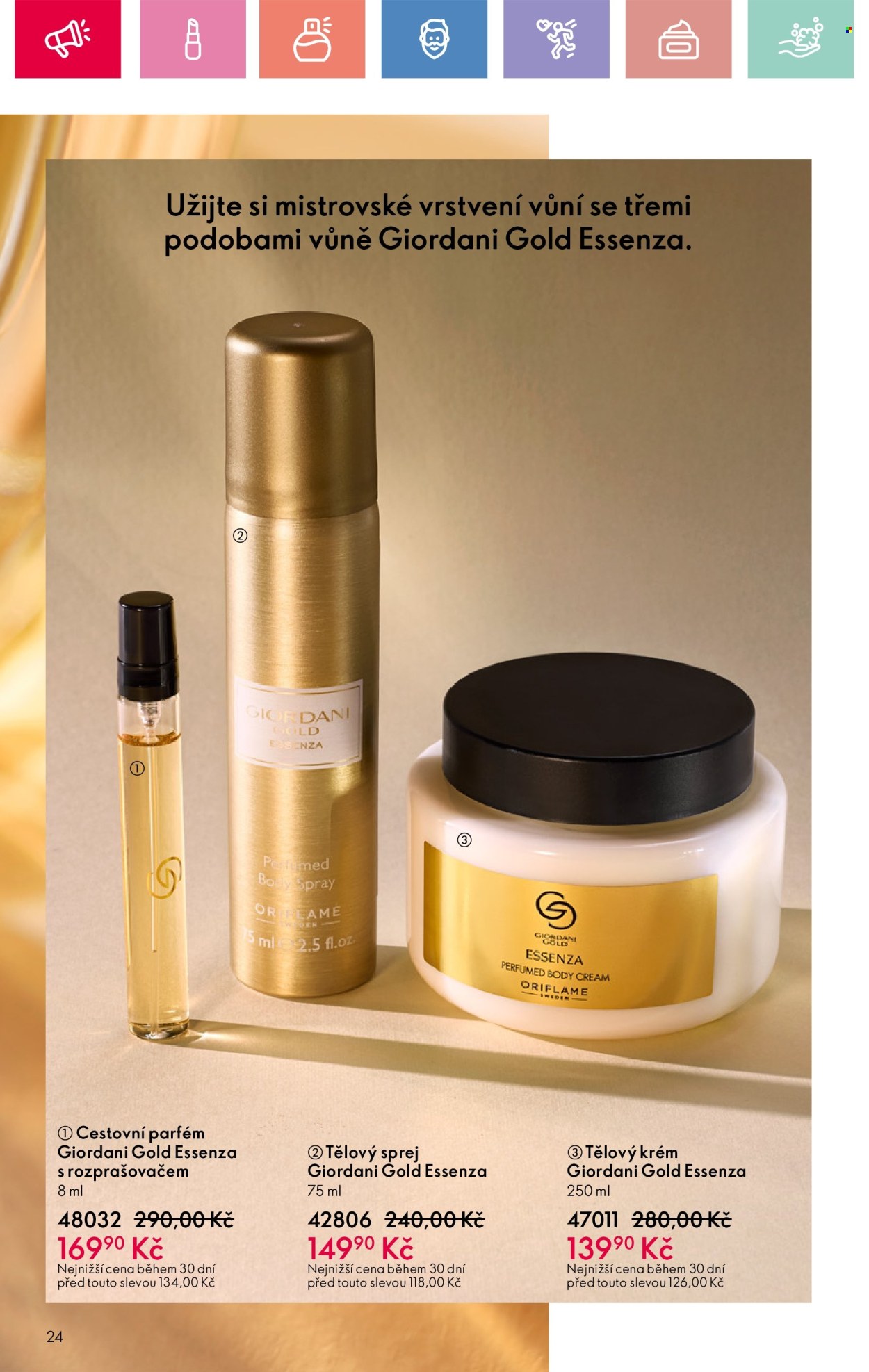 Leták ORIFLAME - 4.5.2025 - 24.5.2025. Strana 1