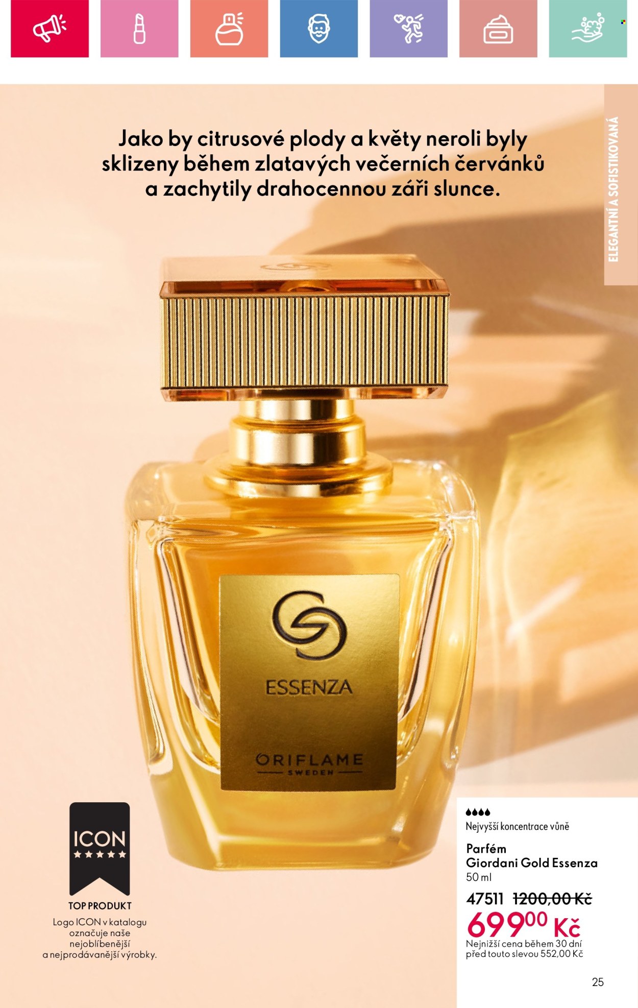 Leták ORIFLAME - 4.5.2025 - 24.5.2025. Strana 1