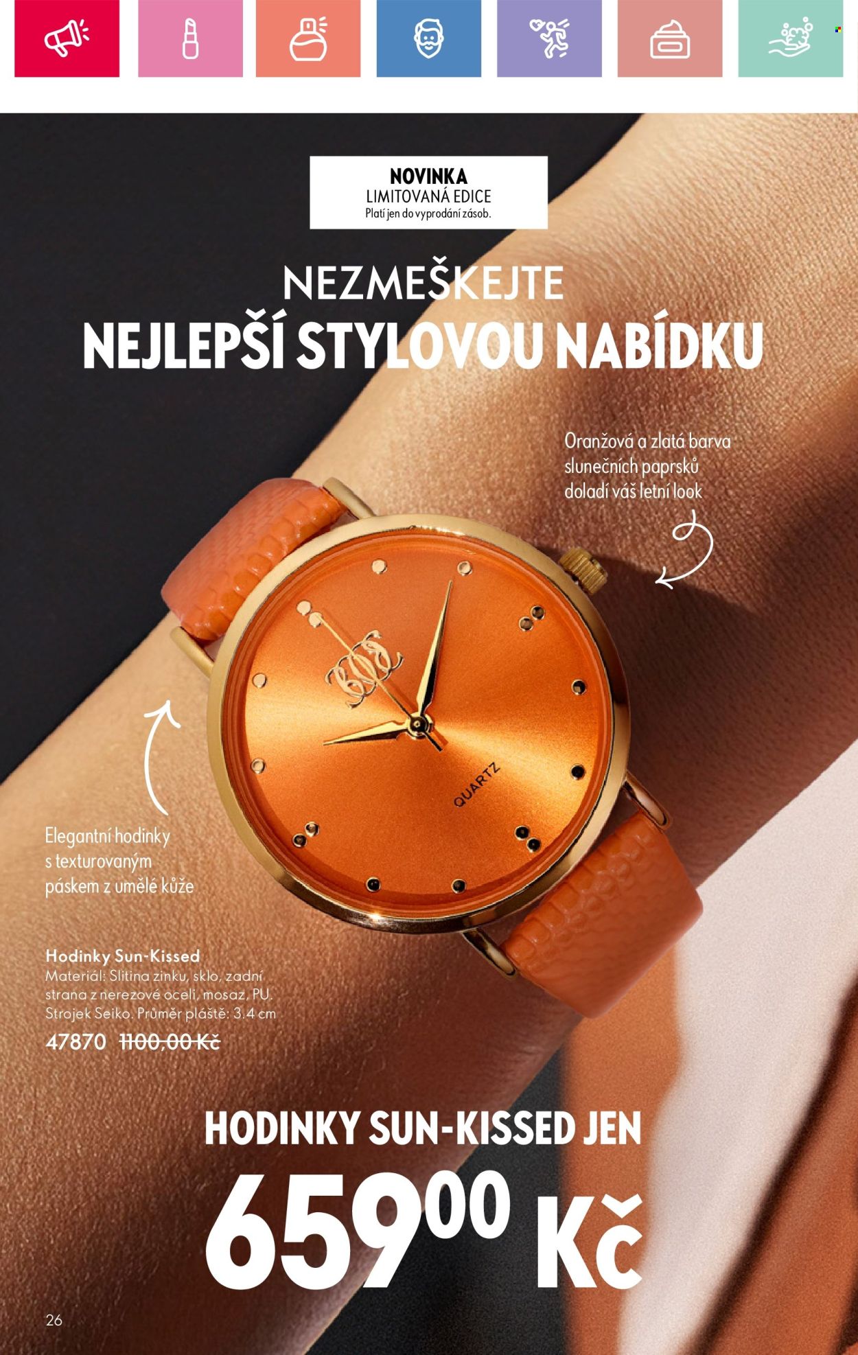 Leták ORIFLAME - 4.5.2025 - 24.5.2025. Strana 1