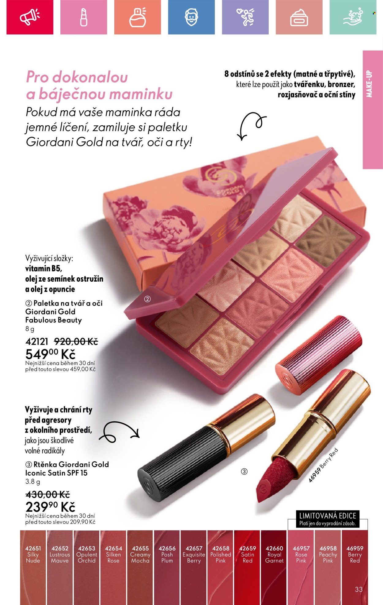 Leták ORIFLAME - 4.5.2025 - 24.5.2025. Strana 1
