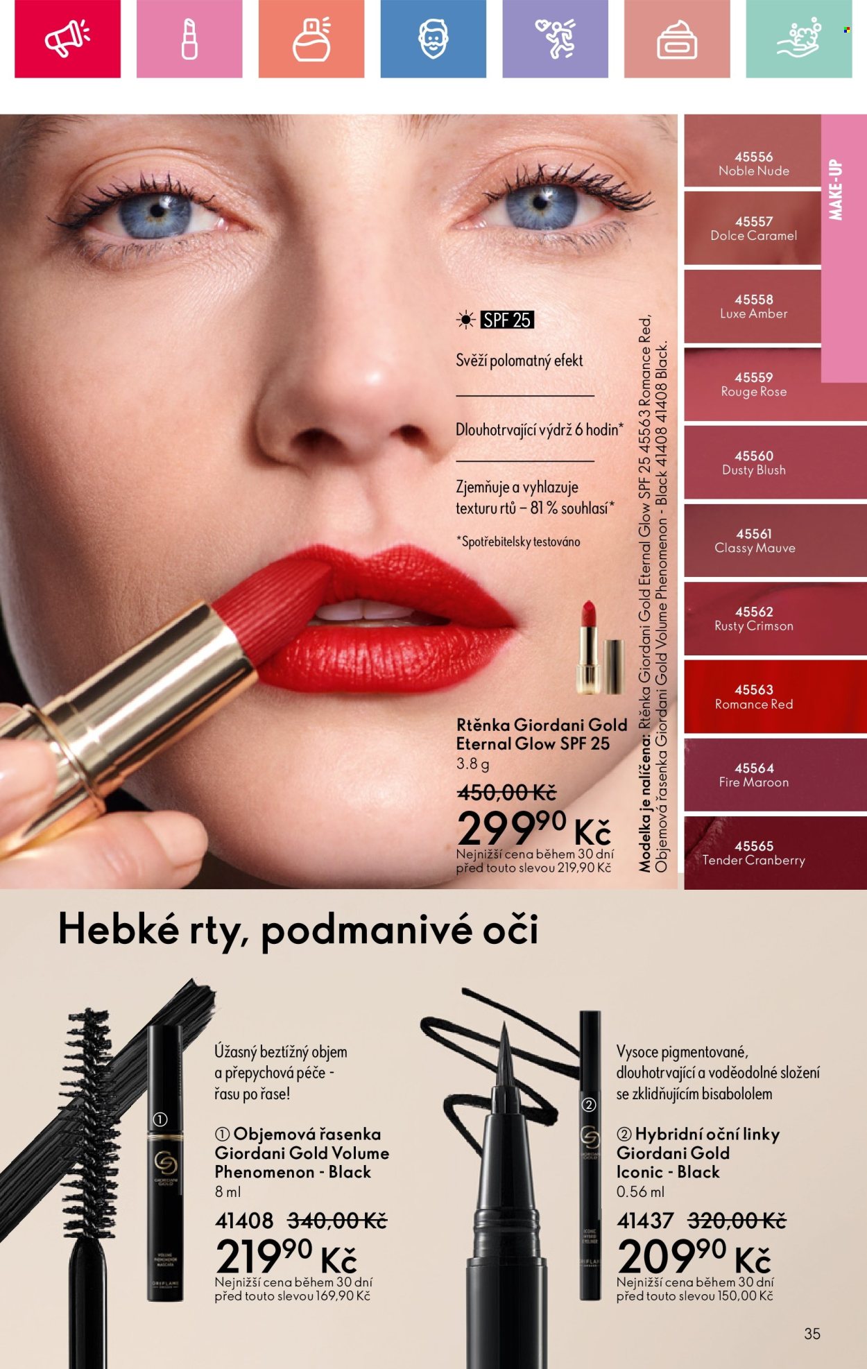 Leták ORIFLAME - 4.5.2025 - 24.5.2025. Strana 1