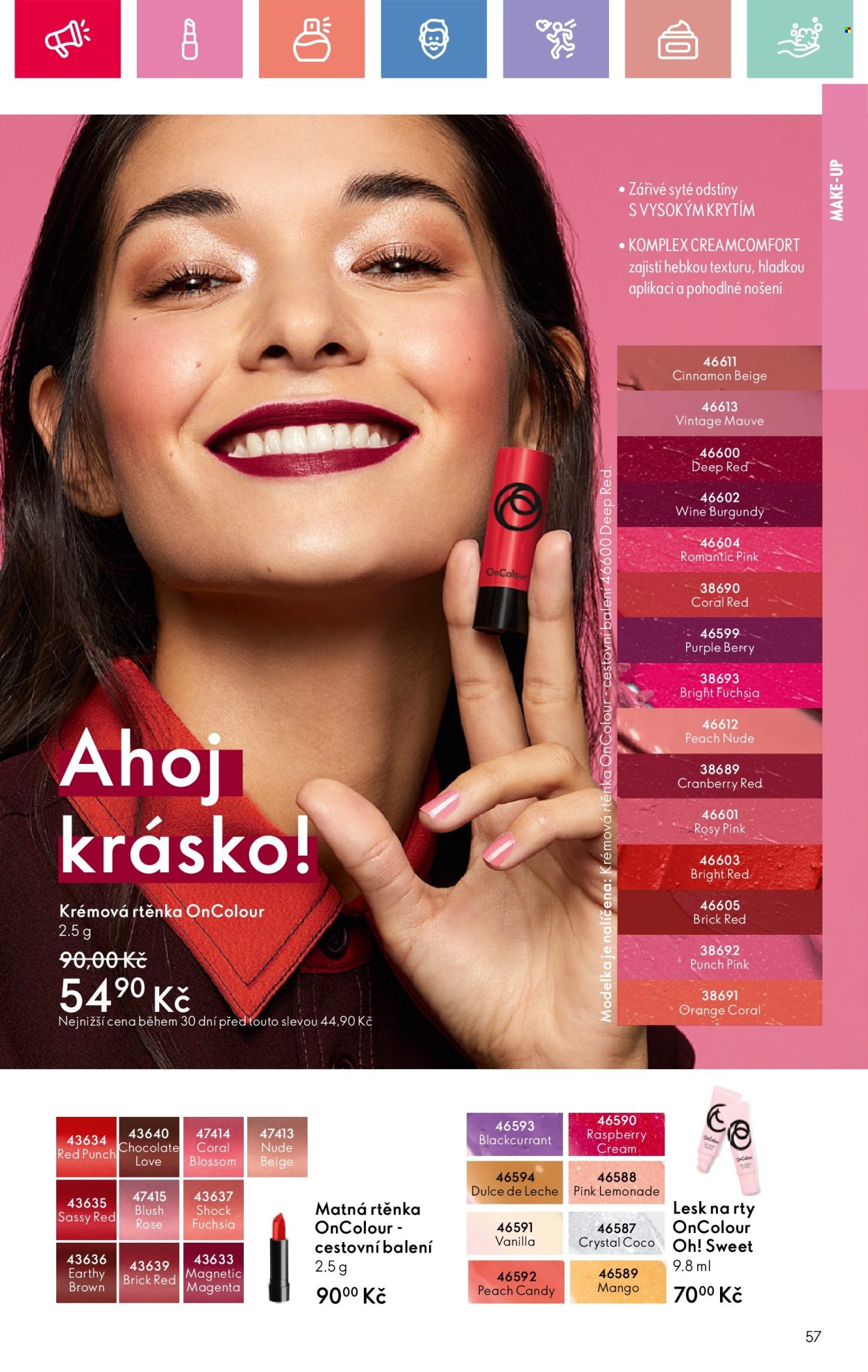 Leták ORIFLAME - 4.5.2025 - 24.5.2025. Strana 1