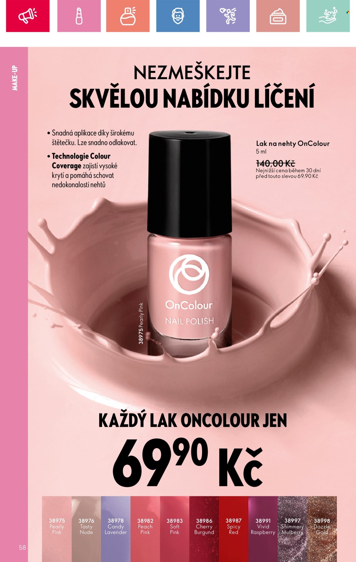 Leták ORIFLAME - 4.5.2025 - 24.5.2025. Strana 1