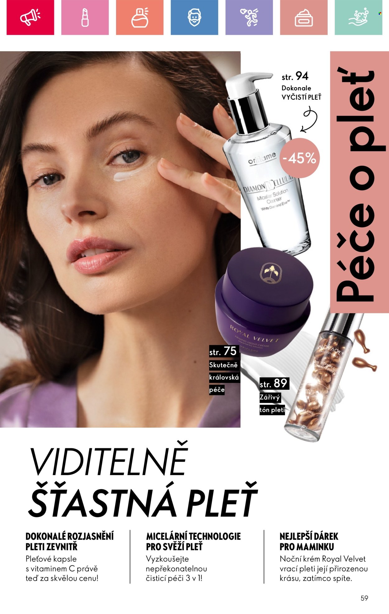 Leták ORIFLAME - 4.5.2025 - 24.5.2025. Strana 1