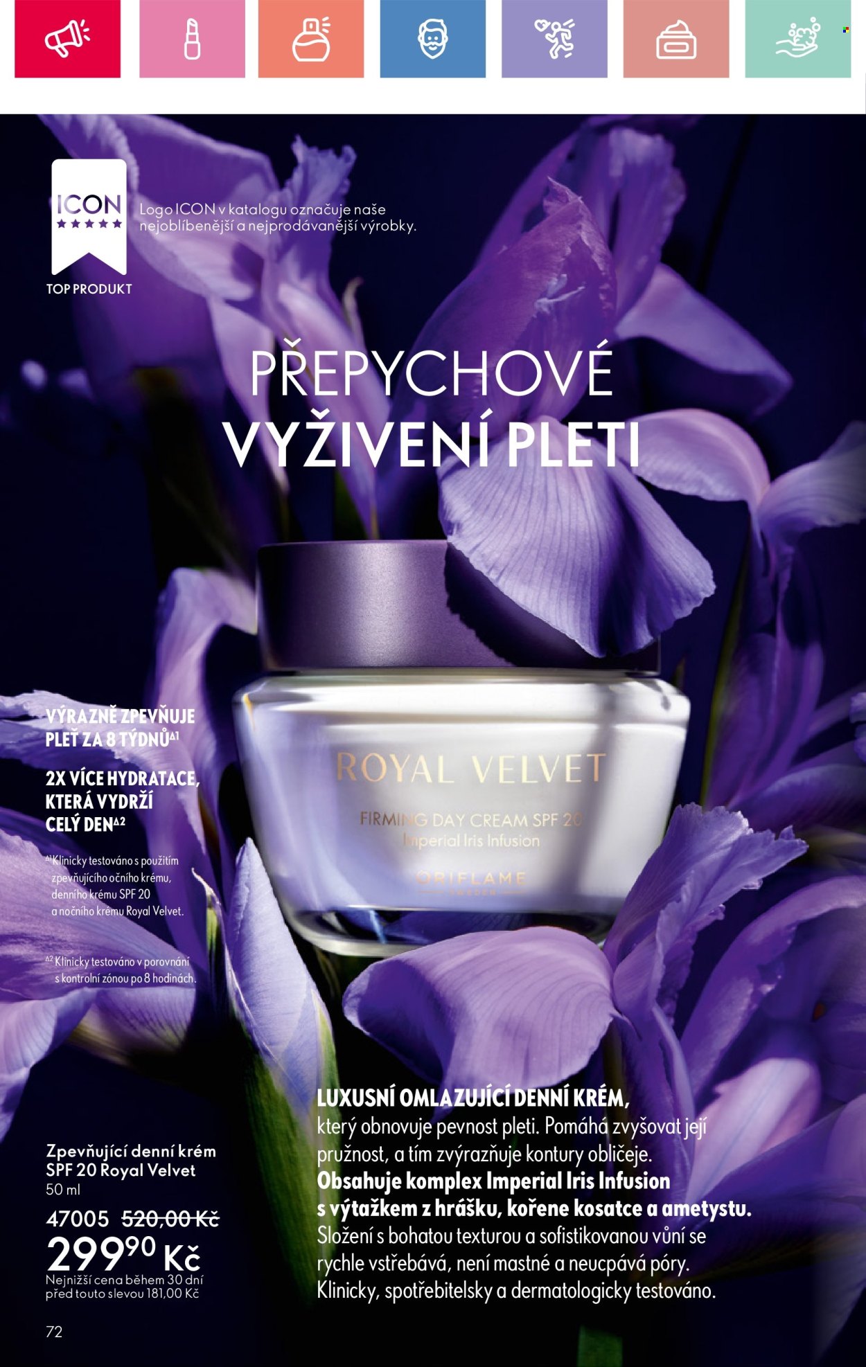 Leták ORIFLAME - 4.5.2025 - 24.5.2025. Strana 1