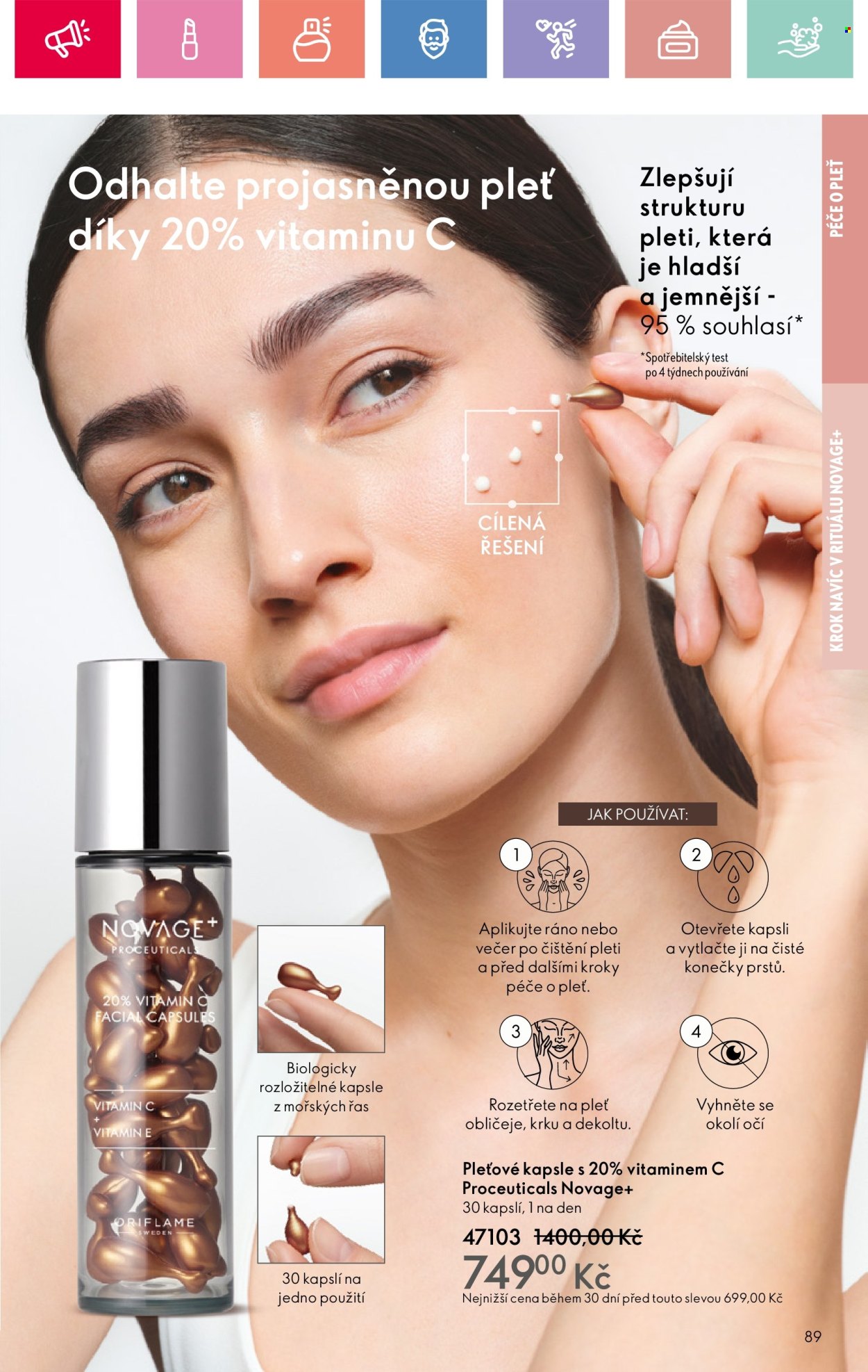Leták ORIFLAME - 4.5.2025 - 24.5.2025. Strana 1