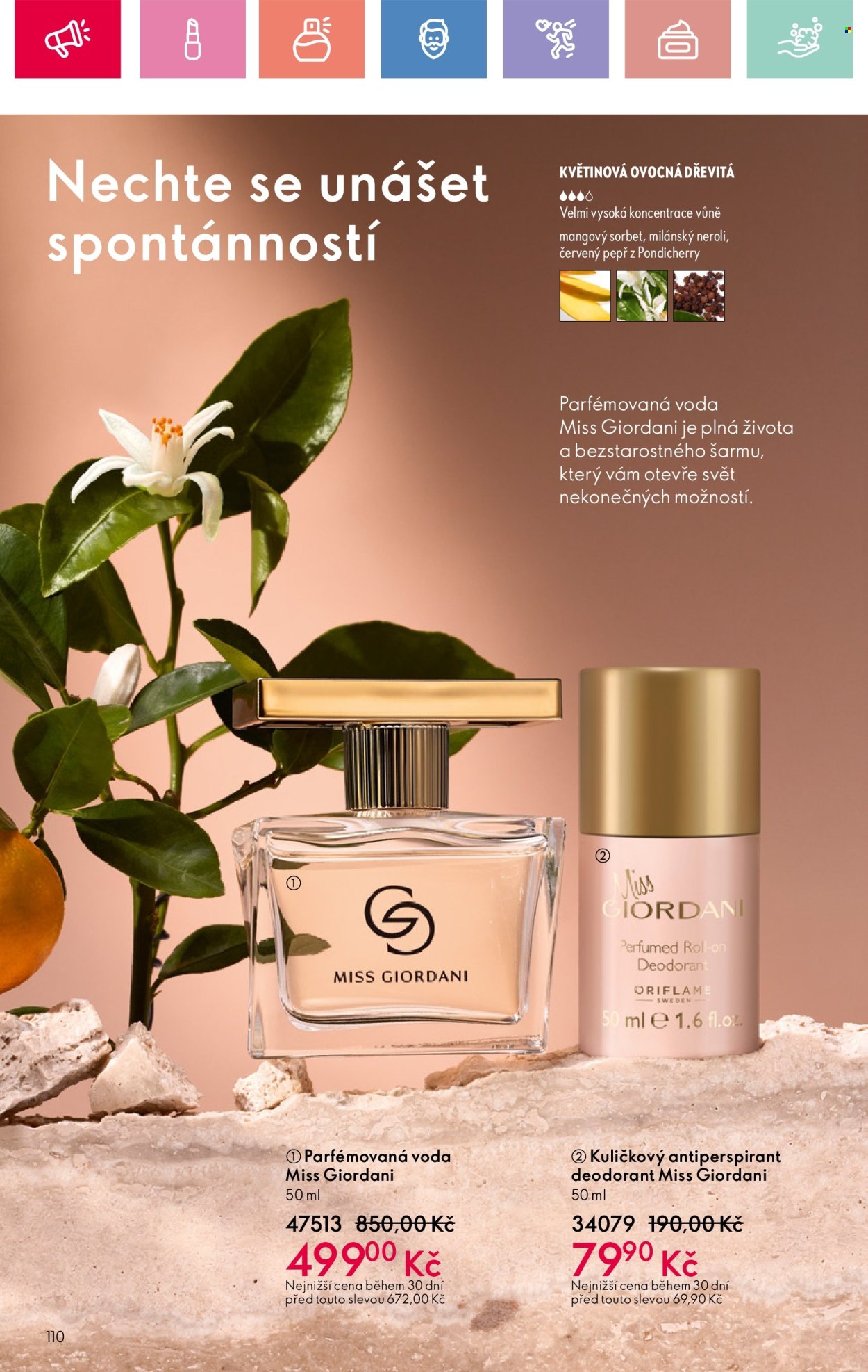 Leták ORIFLAME - 4.5.2025 - 24.5.2025. Strana 1