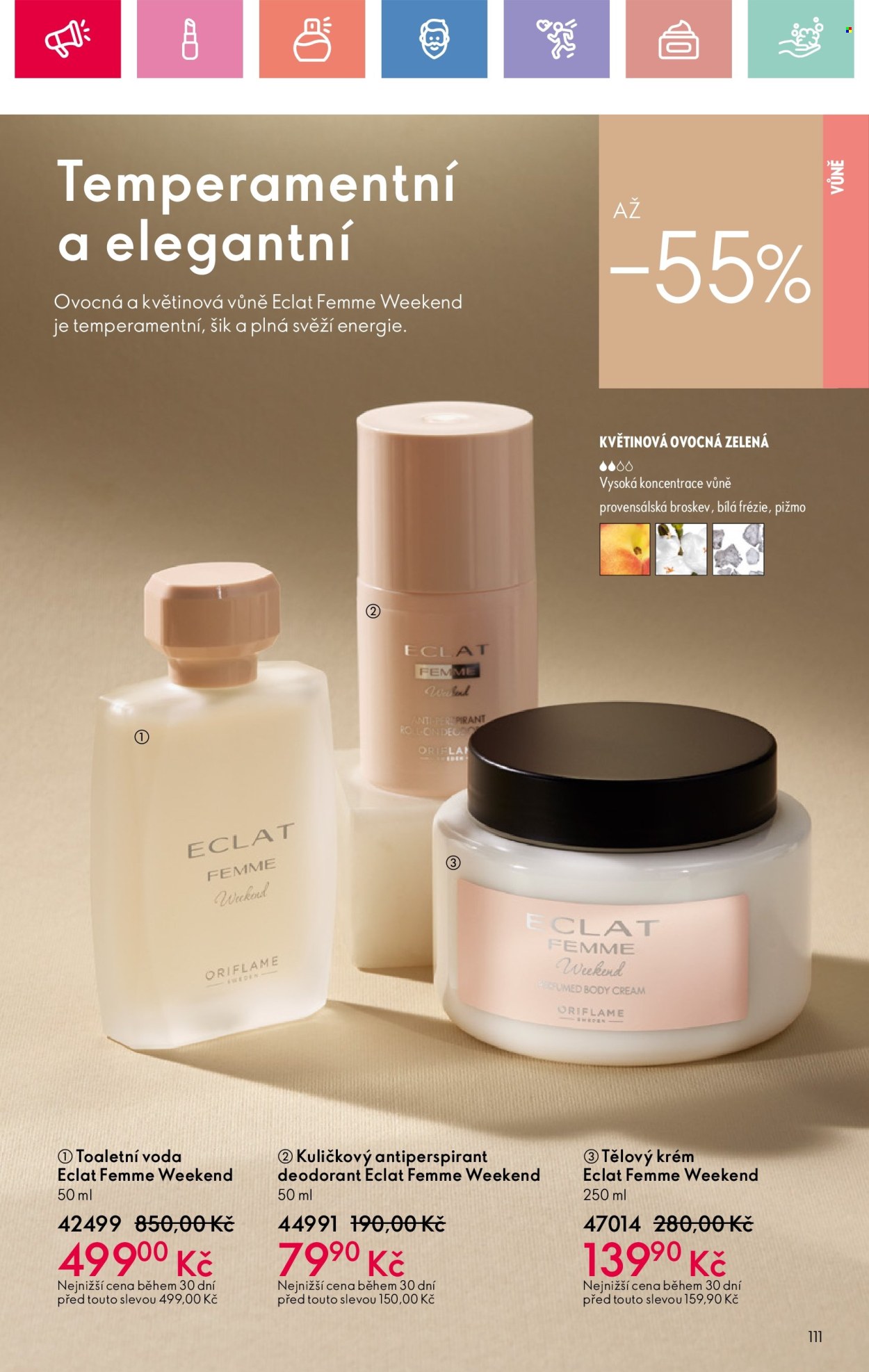 Leták ORIFLAME - 4.5.2025 - 24.5.2025. Strana 1